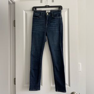 Frame denim skinny crop size 25